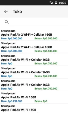 Harga Handphone android App screenshot 2